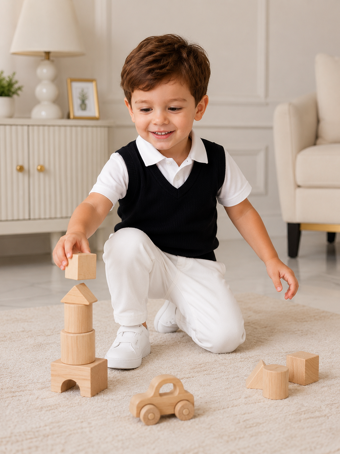 Boys 3-Piece Smart Outfit Set 2 Years