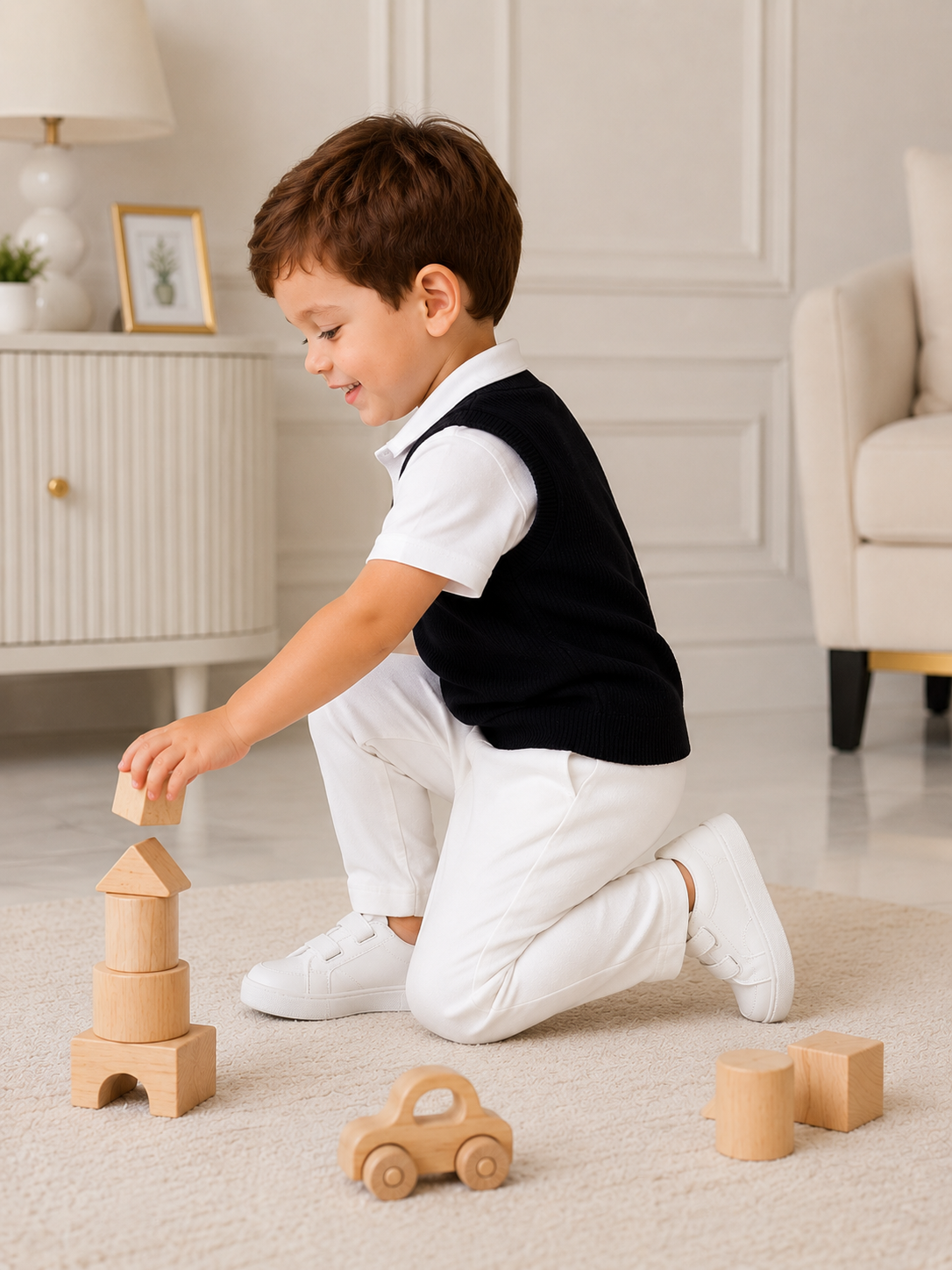 Boys 3-Piece Smart Outfit Set 2 Years